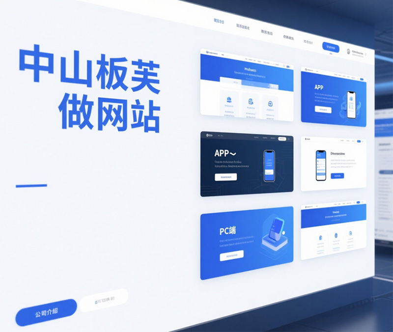 中山板芙做网站公司
