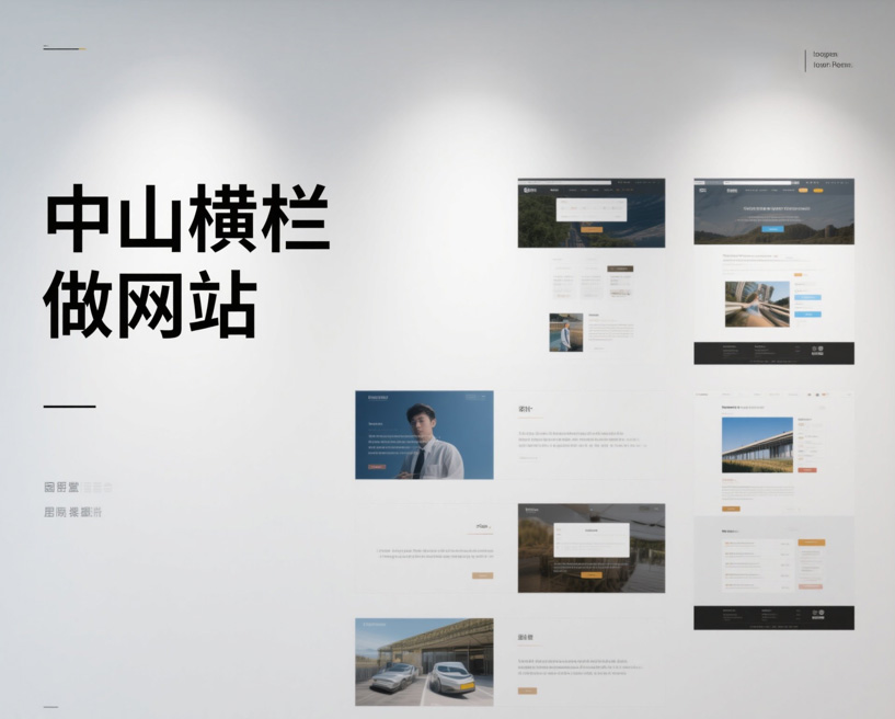 中山横栏做网站公司
