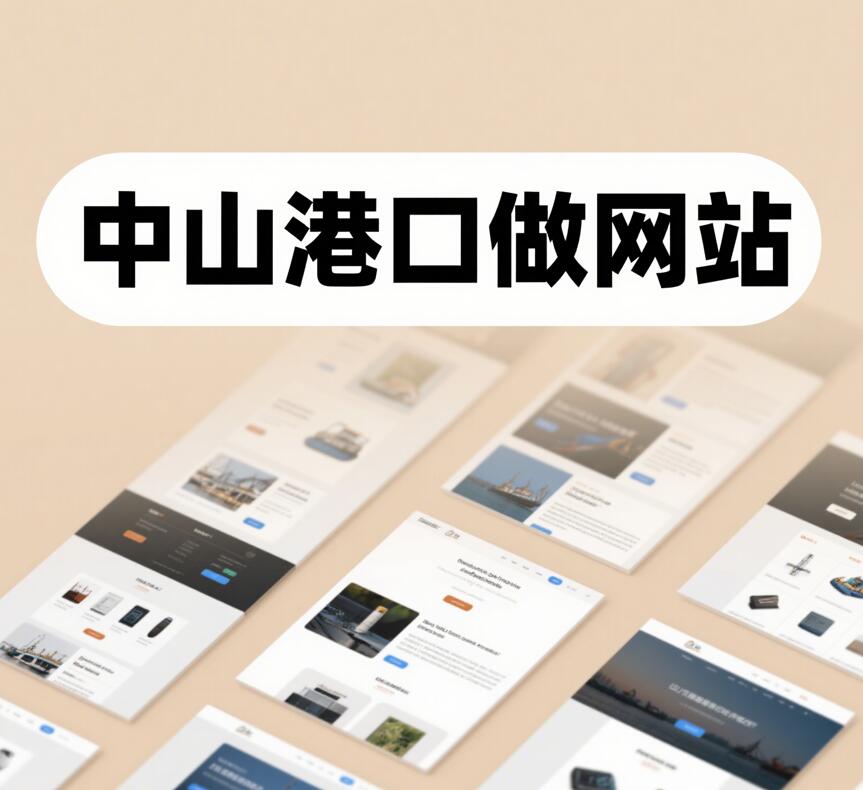 中山港口做网站公司